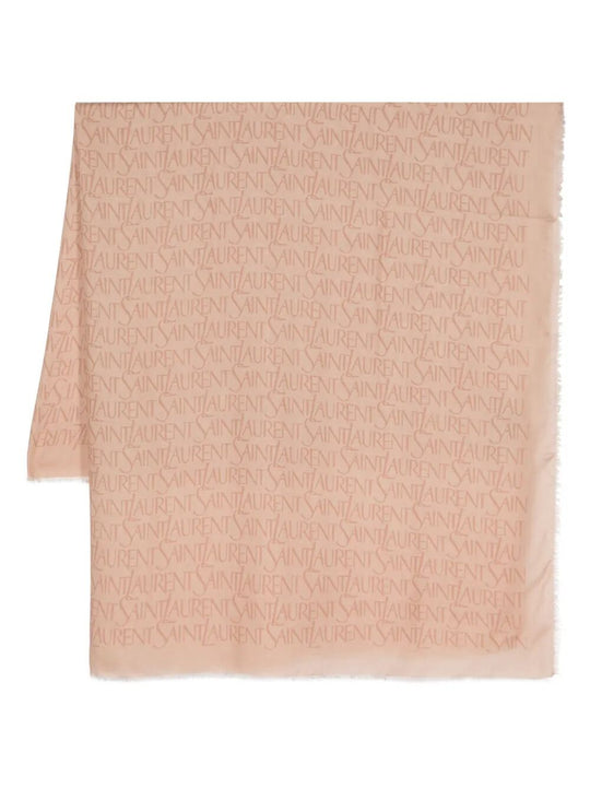 Saint Laurent Modal And Cashmere Large Square Scarf