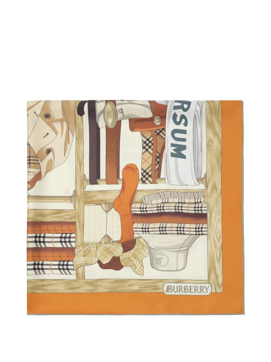 Wardrobe Silk Scarf