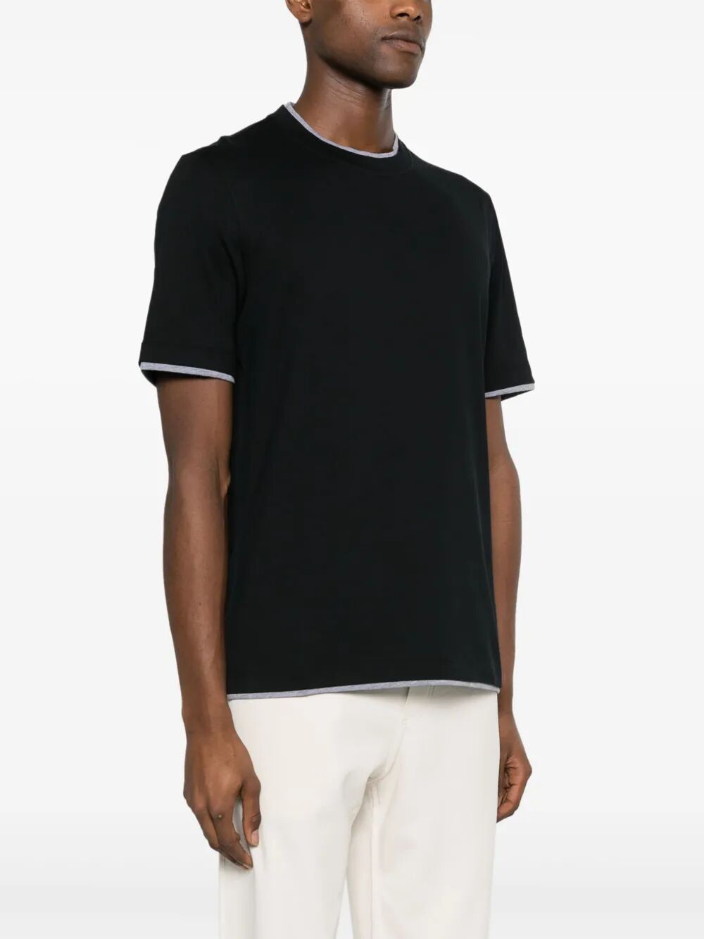 Brunello Cucinelli T-shirts - Black | 520e91cd45e72bb0e0fa1bada2de282266fbee0b