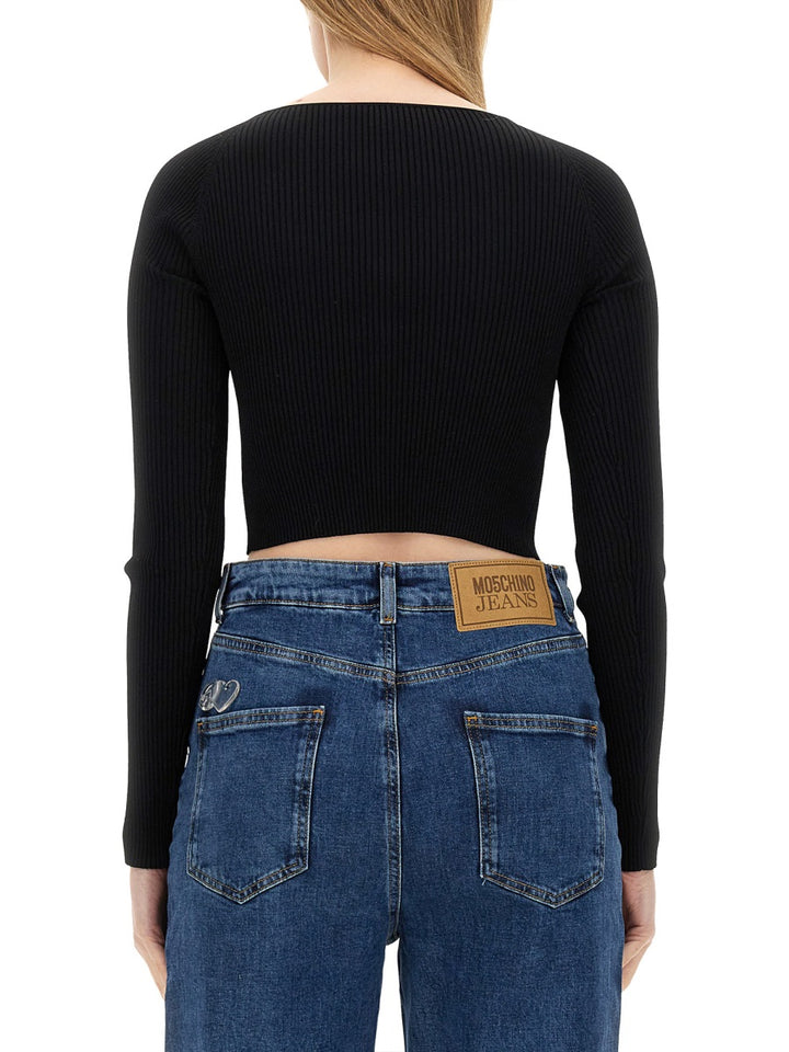 Moschino Jeans Tops - Black | Wanan Luxury