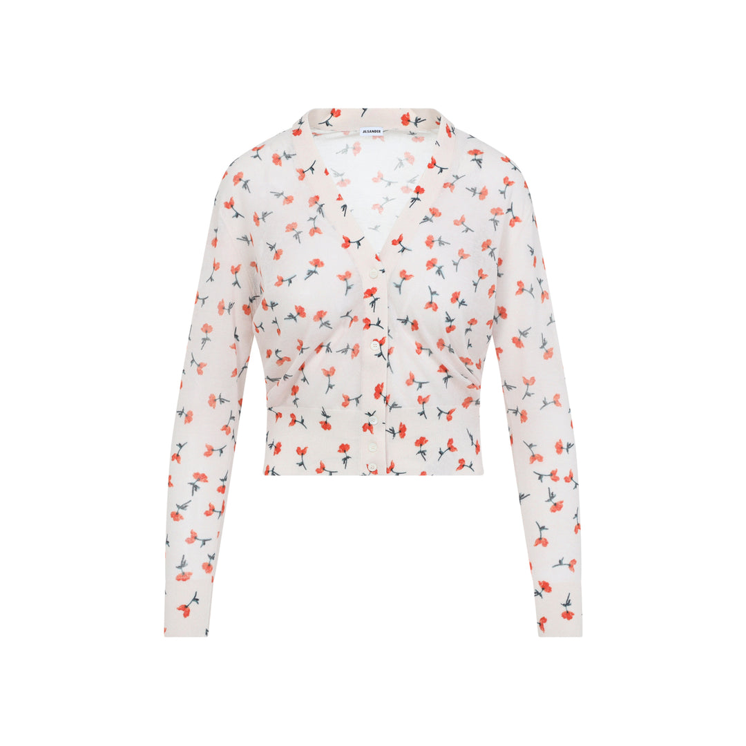 Jil Sander Cardigan - Pink & Purple | f36257352433b1b49977a8401ba0abc3a7463ed3