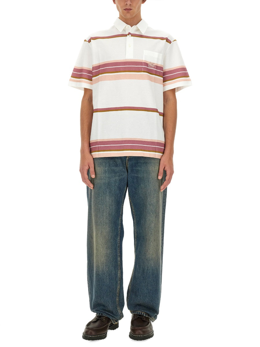 Etro Polo - White | Wanan Luxury