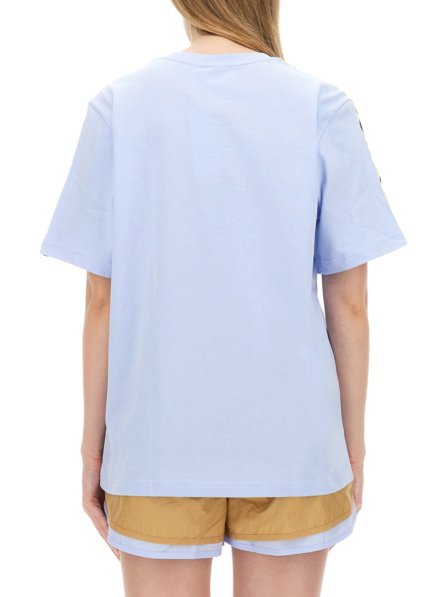 Adidas x Wales Bonner T shirts - Blue | Wanan Luxury