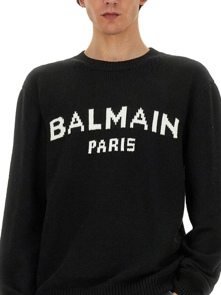 Balmain Sweaters - Black | Wanan Luxury