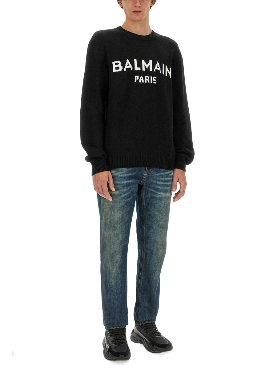 Balmain Sweaters - Black | Wanan Luxury