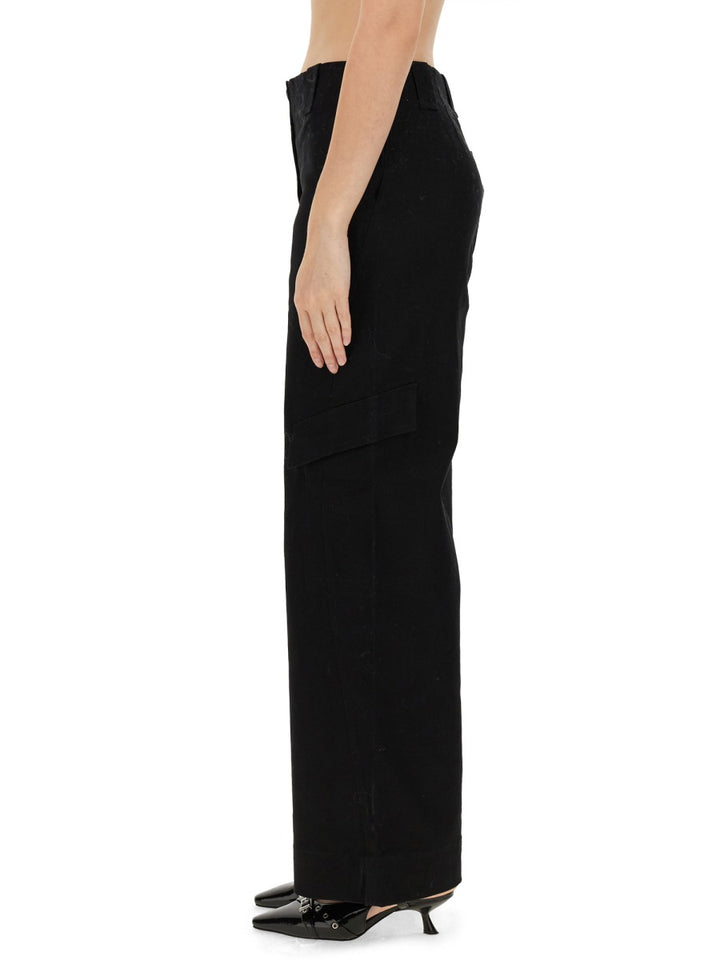 Ganni Pants - Black | Wanan Luxury