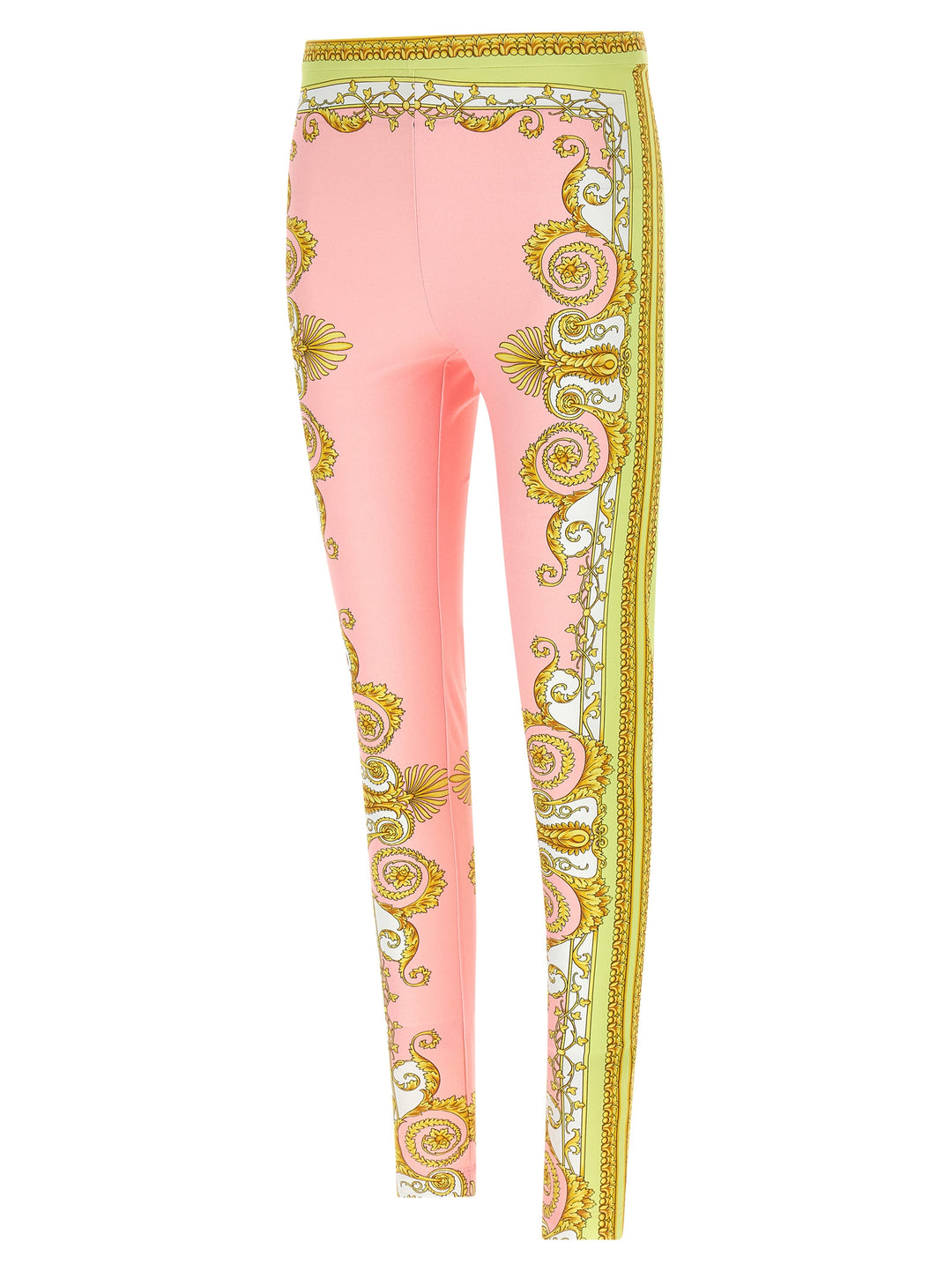 Versace Spring Barocco Leggings - Pink | 401ea06e4d609584c4625d55367f6b248561b540