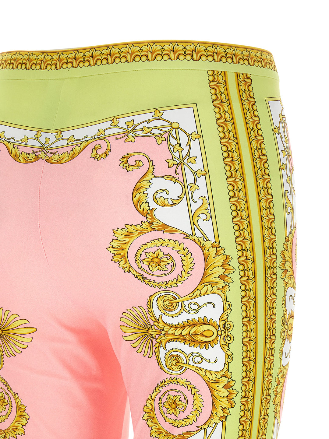 Versace Spring Barocco Leggings - Pink | 934fb93e5bc544ea8171963d565626b6fcc0382b