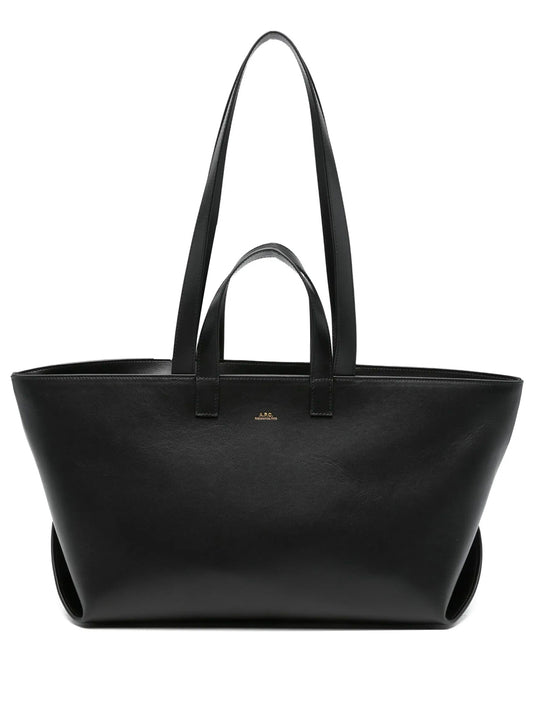 Le Drummer Leather Tote Bag