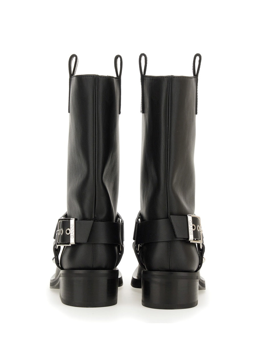 Ganni Boots - Black | Wanan Luxury