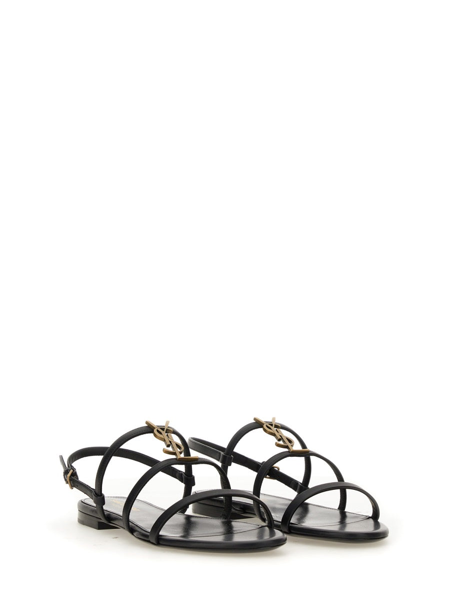 Saint Laurent Sandals - Black | Wanan Luxury