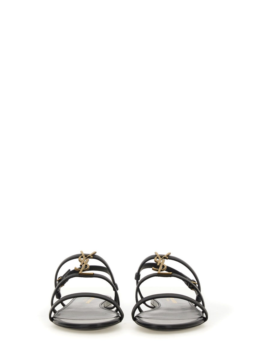 Saint Laurent Sandals - Black | Wanan Luxury