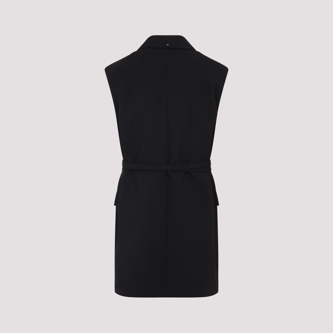 Sportmax Gilet - Black | 58ab48fd9bbbf08b55198879dae0ab85132e9eef