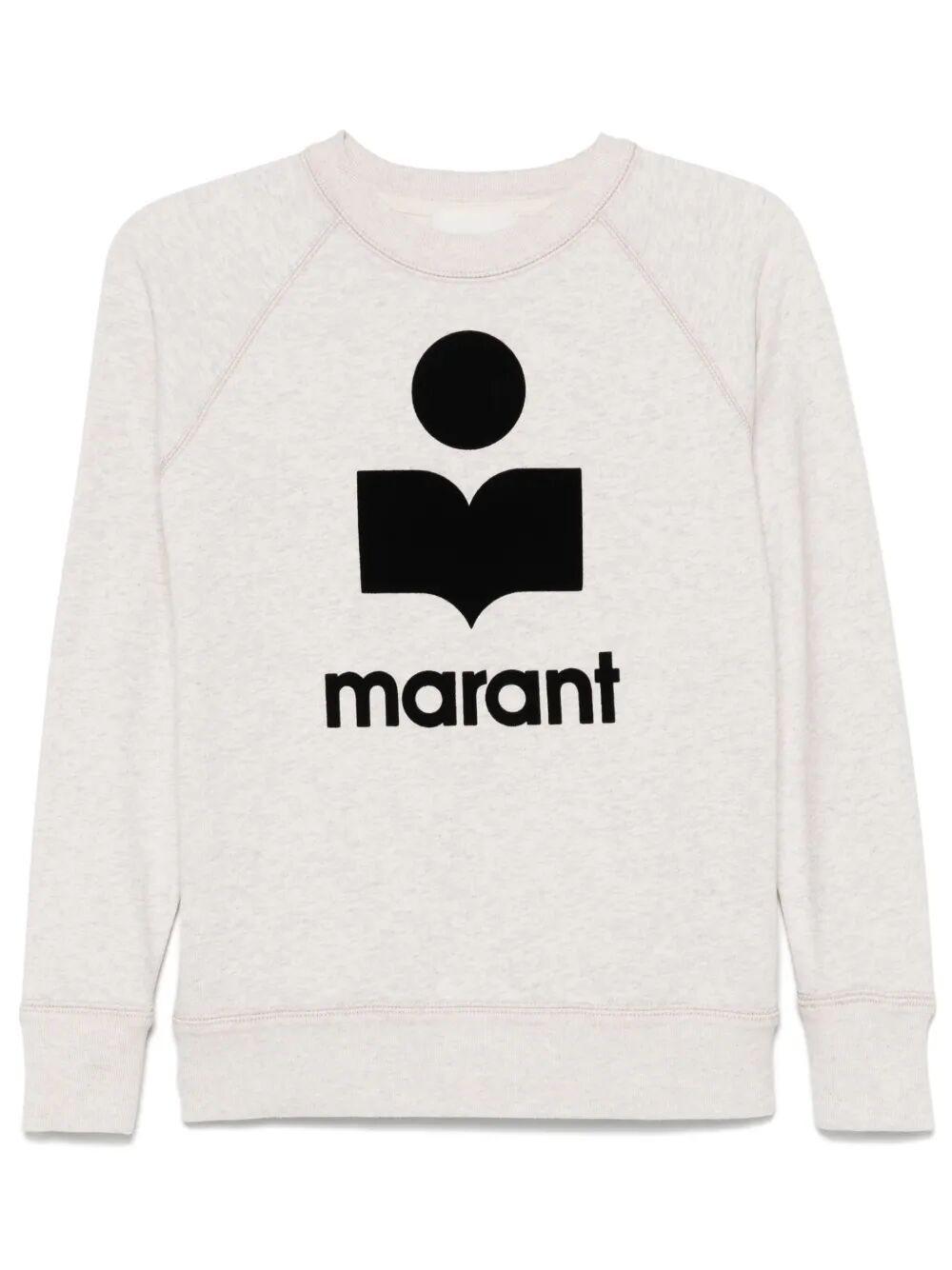 Marant ÉToile Round neck - Nude & Neutrals | e644ff62dc2b48f65d307d5b6c82a9a1b3c91c4a