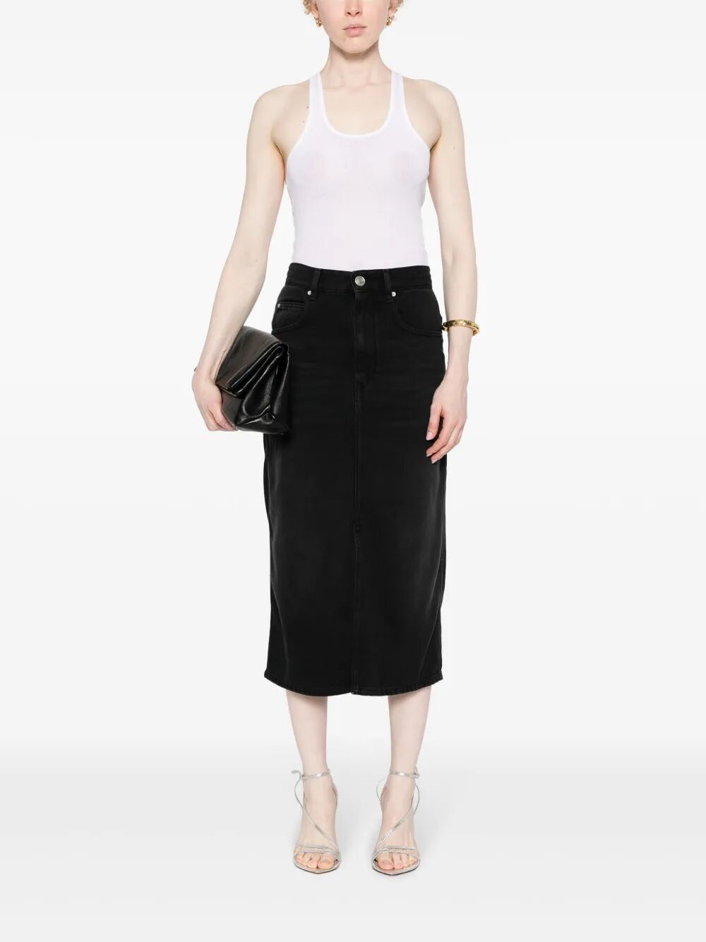 Isabel Marant Midi skirts - Black | e4f86ca2161daeef627bb8dc5b543725457cc2af