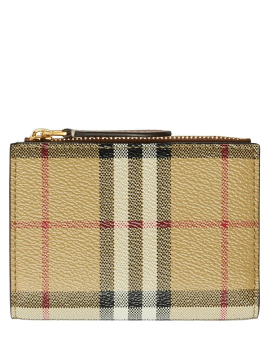 Small Check Book-Shaped Wallet