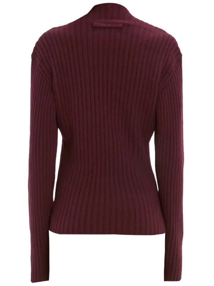Victoria Beckham Round neck - Pink & Purple | 85640518eba35be82448c1e6b8812fdd306d6a76