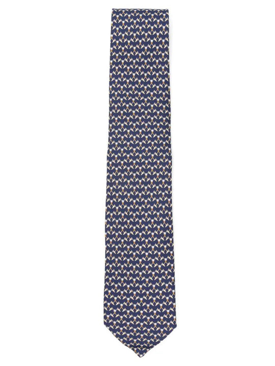 Club Print Silk Tie