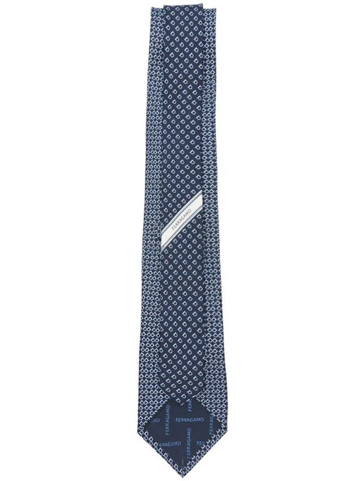 Ferragamo Ties - Blue | 5f17a9e611073e3f2254041f6d44ff461451e8f7