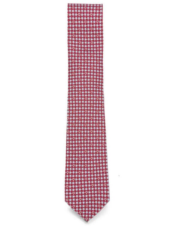 Animali Print Silk Tie