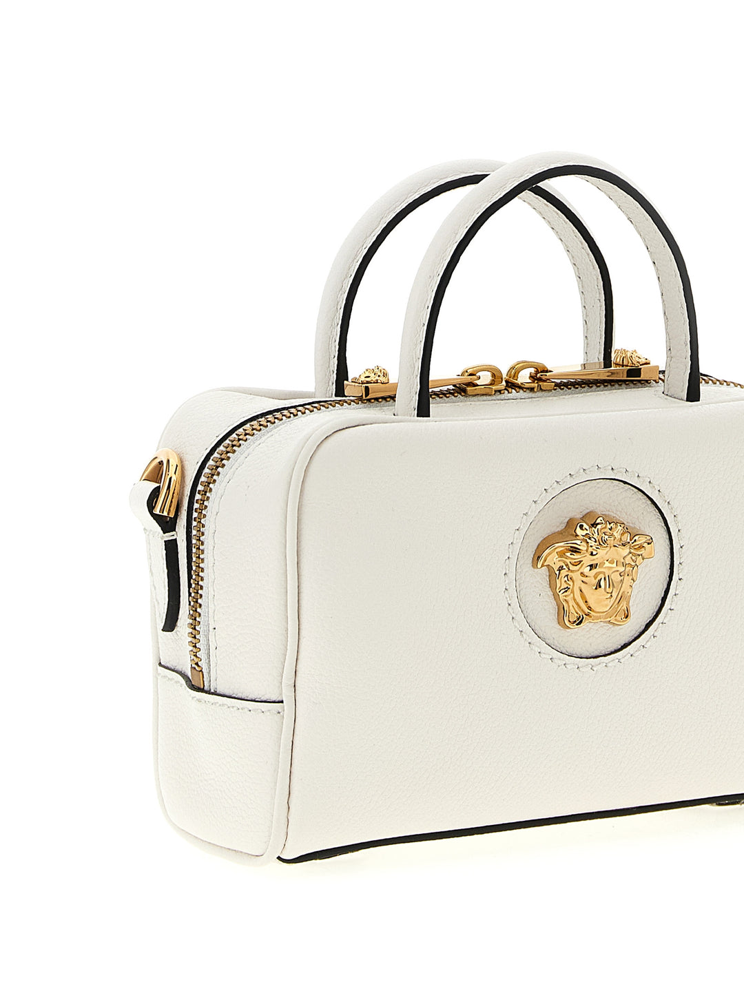 Versace La Medusa Hand Bags - White | 488322992d8a1a60009574f1c8b6bdb2e507ff0e