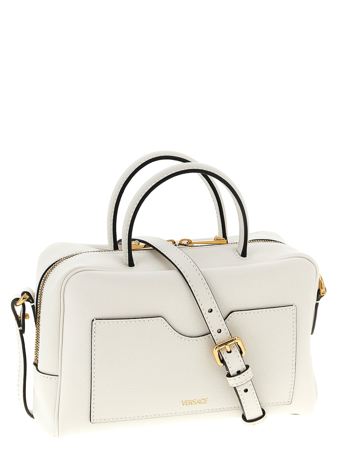 Versace La Medusa Hand Bags - White | 48a202c1922d52c777ffd5e10894182652ed66d7