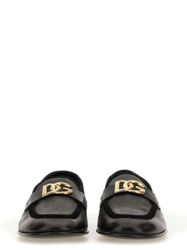 Dolce & Gabbana Loafers - Black | Wanan Luxury