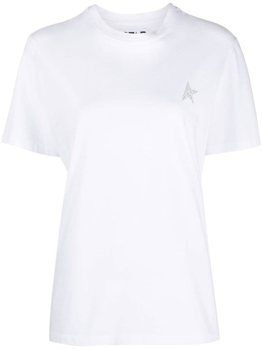 Star Collection T-Shirt With Glittered Star On The Front