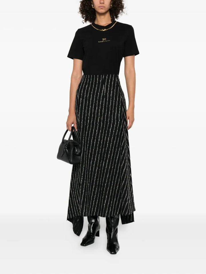 Elisabetta Franchi T-shirts - Black | f19dc602b7c904d529e210eba379710125e9470b