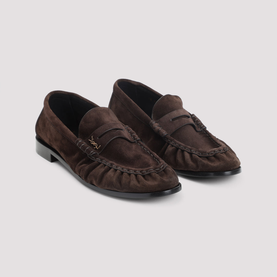 Saint Laurent Loafers - Brown | ed8e02ea32bd1cebf023dabe49044cbe0677556f