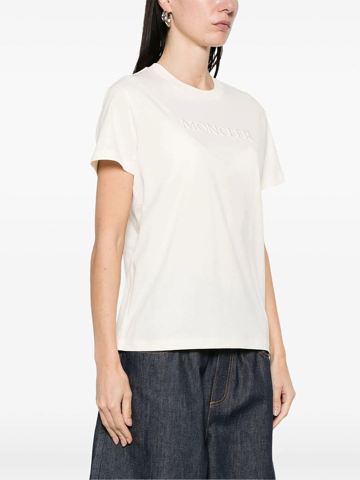 Moncler T-SHIRT - White | 97678be8d42dd2cefa1b27a54fa4644a36c02713