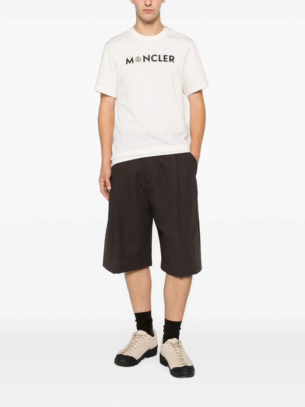 Moncler T-shirts - Nude & Neutrals | a927bed533ad022d275c8ad13dfa0ce8a93fd505