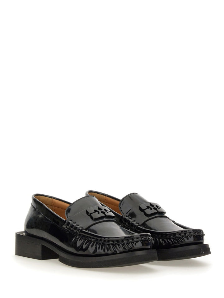 Ganni Loafers - Black | Wanan Luxury