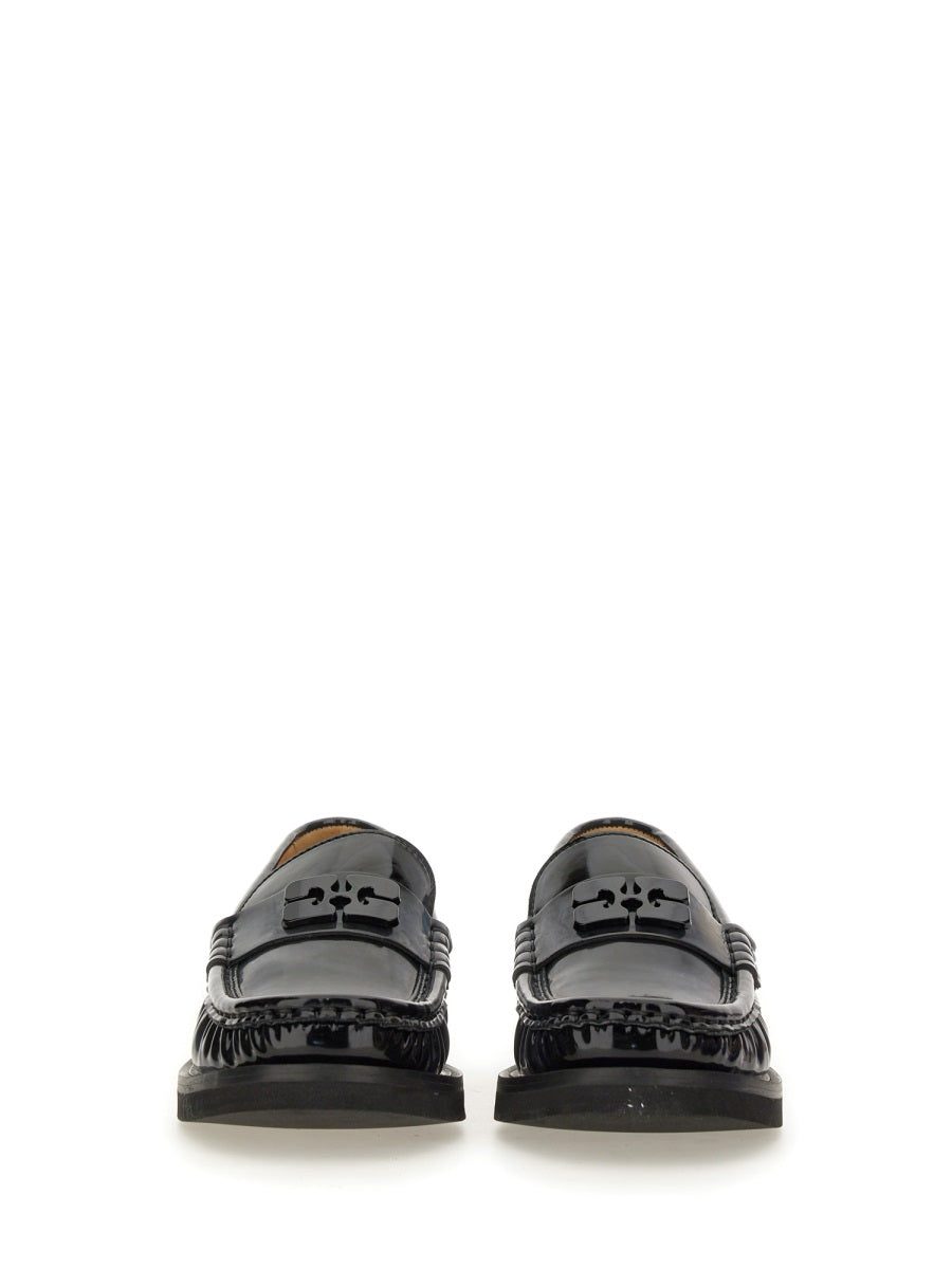 Ganni Loafers - Black | Wanan Luxury