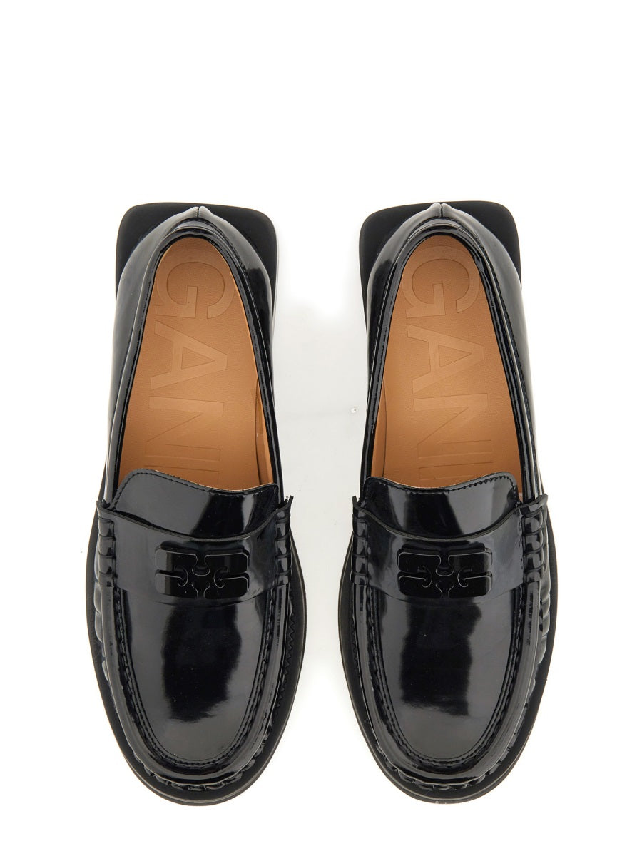 Ganni Loafers - Black | Wanan Luxury