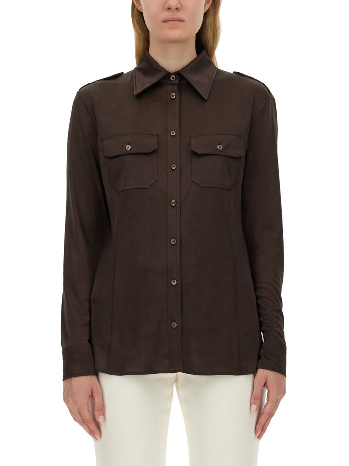 Tom Ford Shirts - Brown | Wanan Luxury