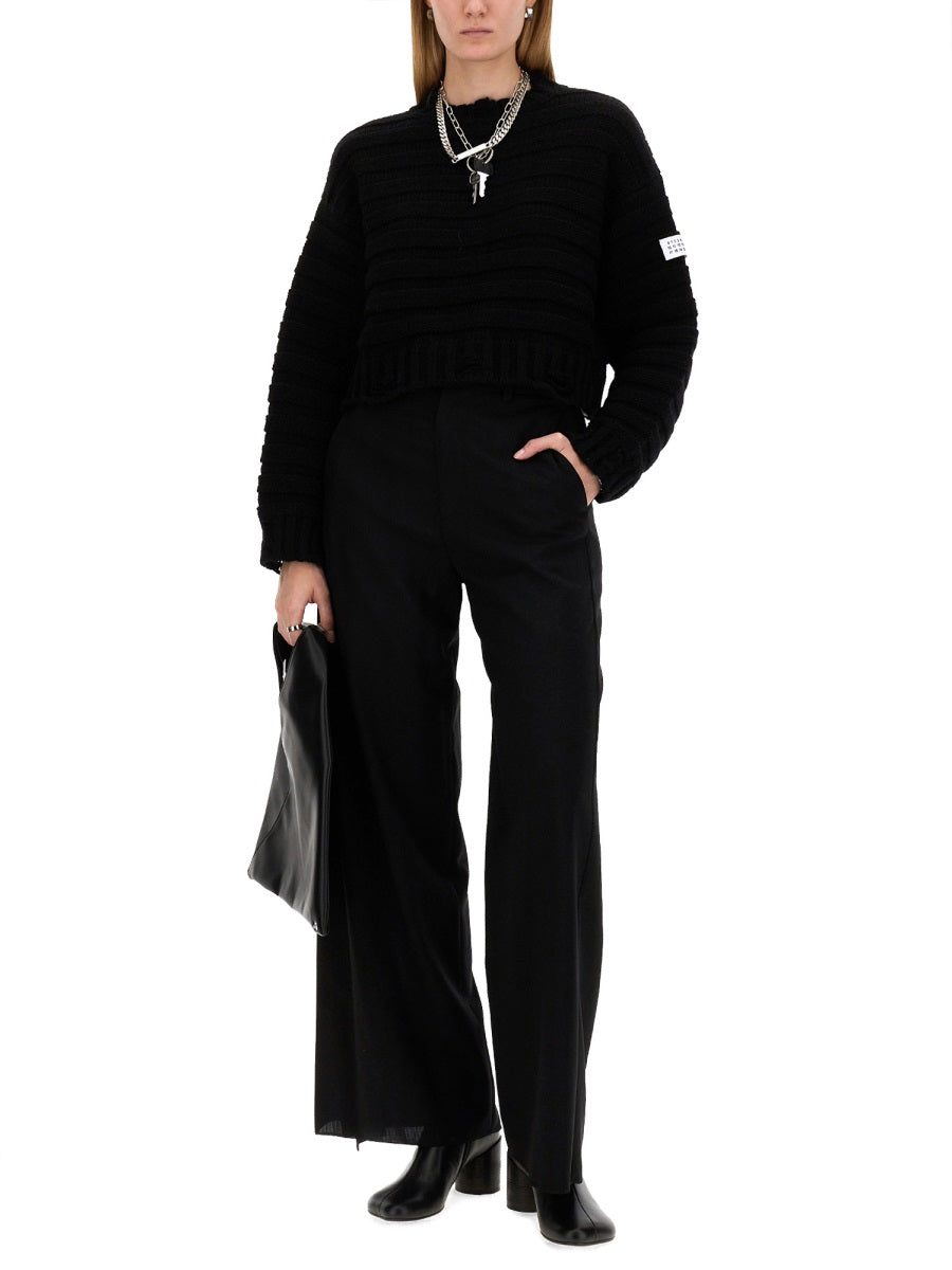 MM6 Maison Margiela Sweaters - Black | Wanan Luxury