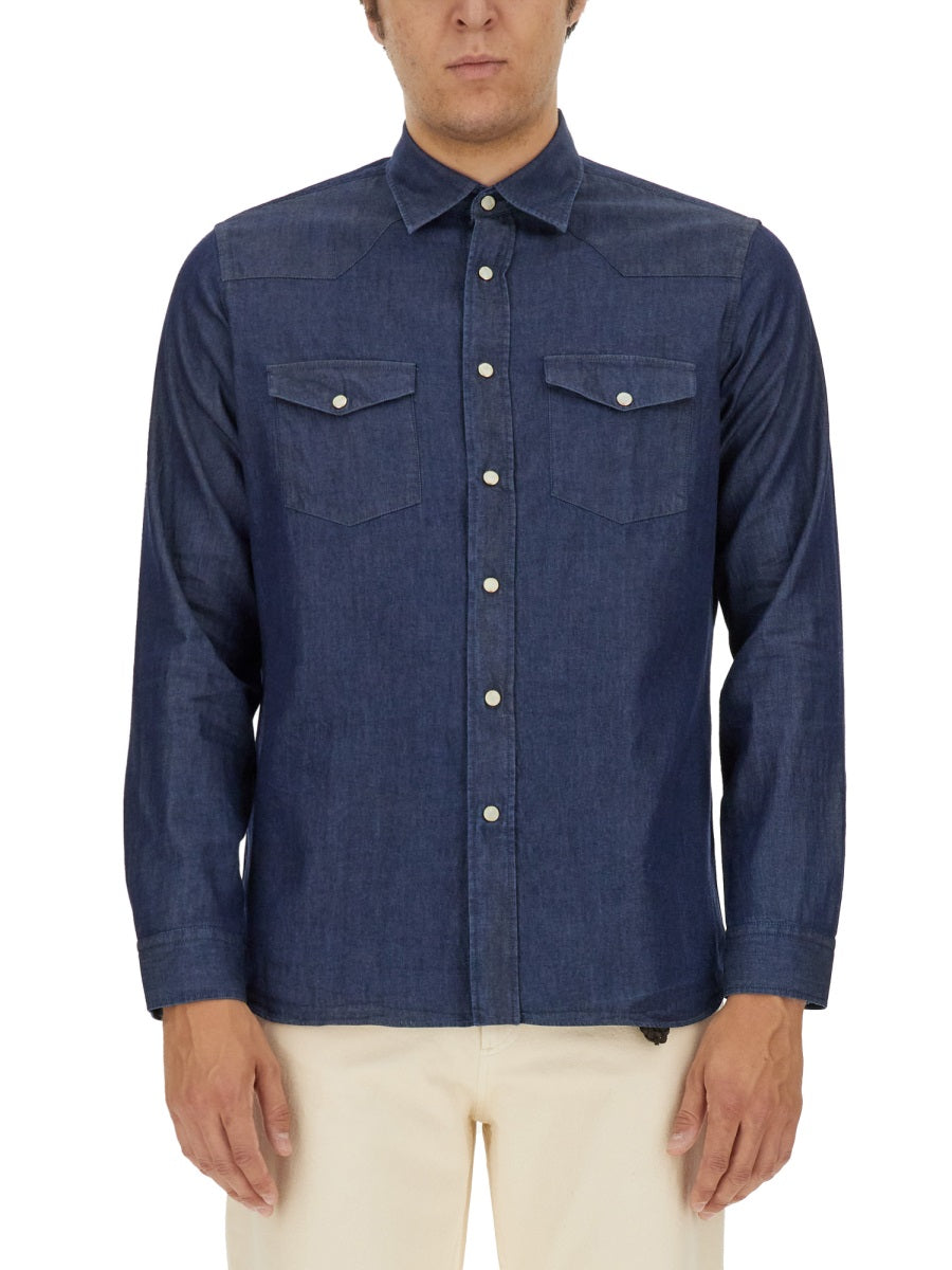 Lardini Shirts - Blue | Wanan Luxury