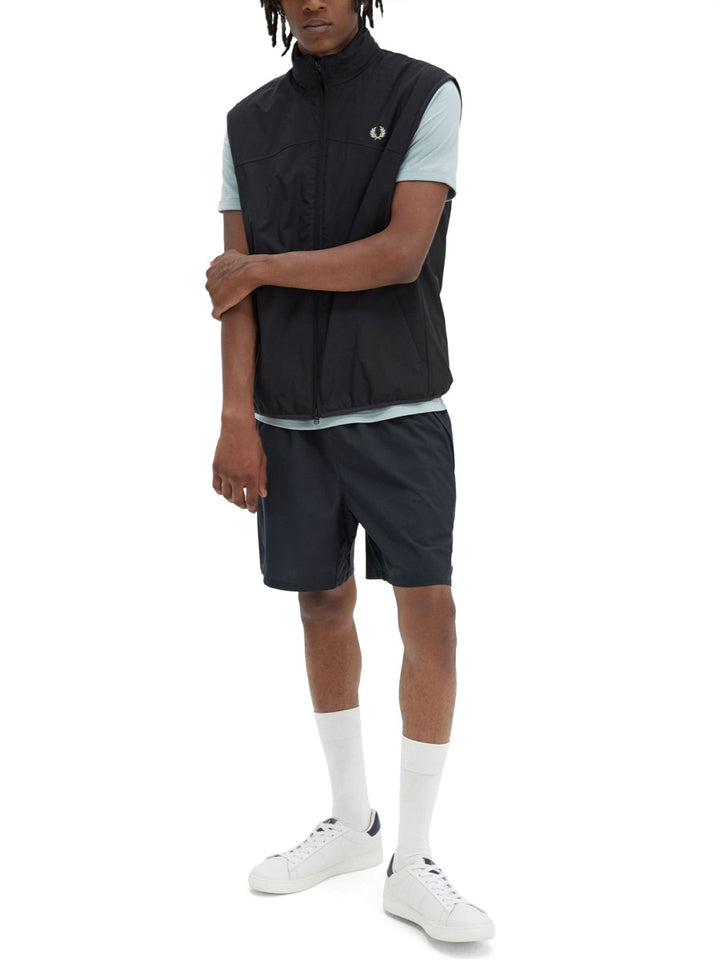 Fred Perry Gilet - Black | Wanan Luxury