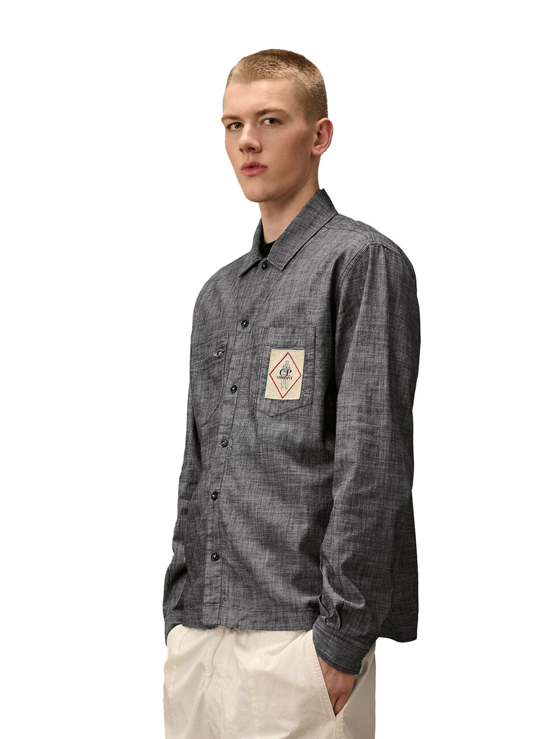 C.P.Company Shirts - Blacks and greys | 1321c8f058b6a1b11eb85a97c5de99d5c2ee3b85