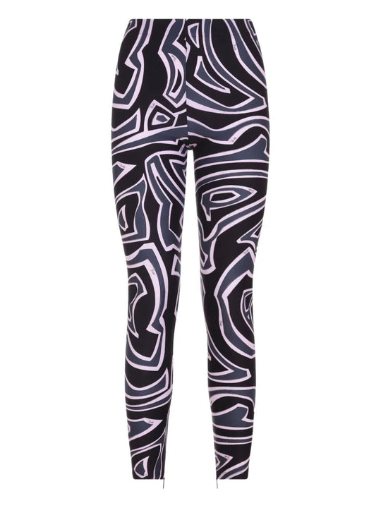 Labirinto-Print Lycra Leggings