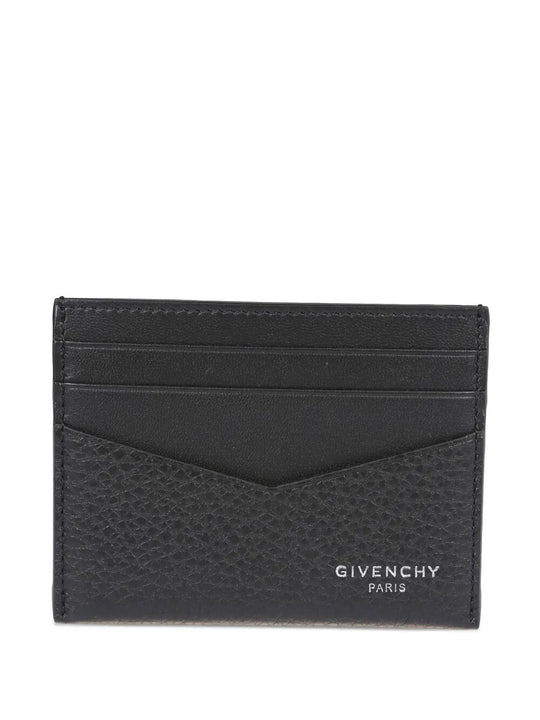 Grained Leather Card Holder