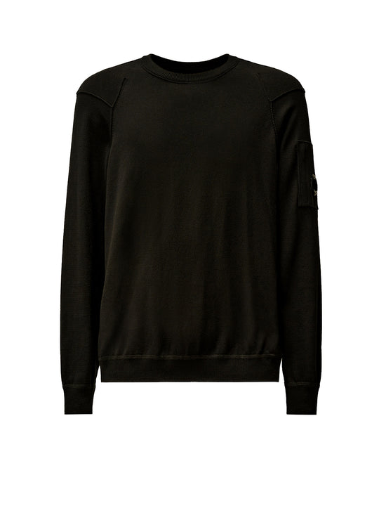 Cotton Sweater With Iconic Detail