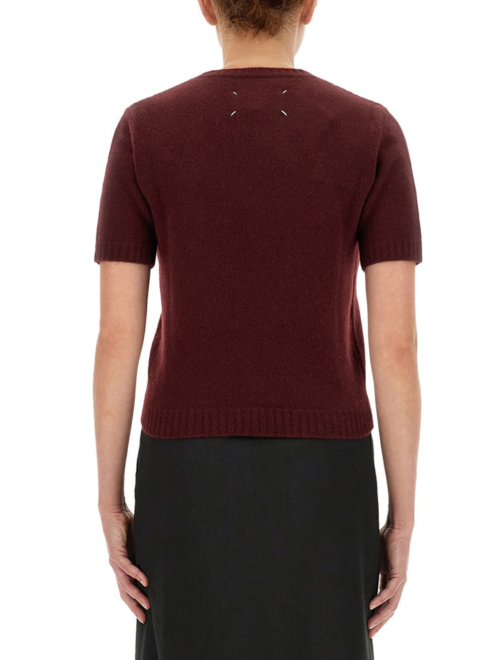 Maison Margiela Sweaters - Burgundy | Wanan Luxury