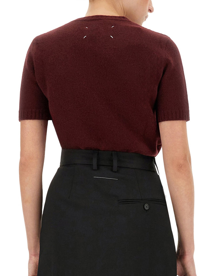 Maison Margiela Sweaters - Burgundy | Wanan Luxury