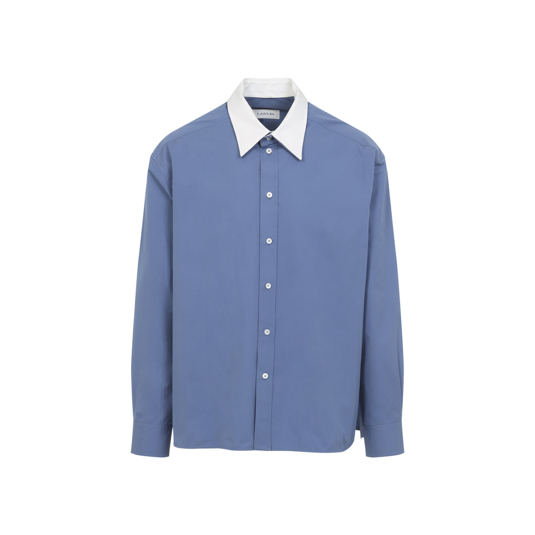 Lanvin Shirts - Blue | 47cbacc7e455689eb958356e772c4de543783e33
