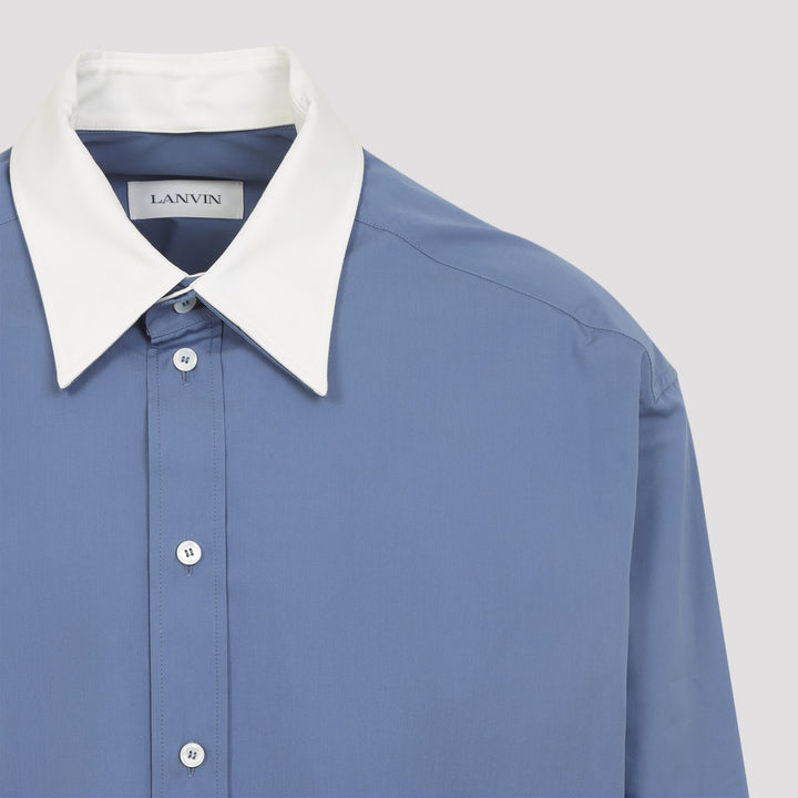 Lanvin Shirts - Blue | 428a32467b017f7520397b06488c089ca8a5a72a