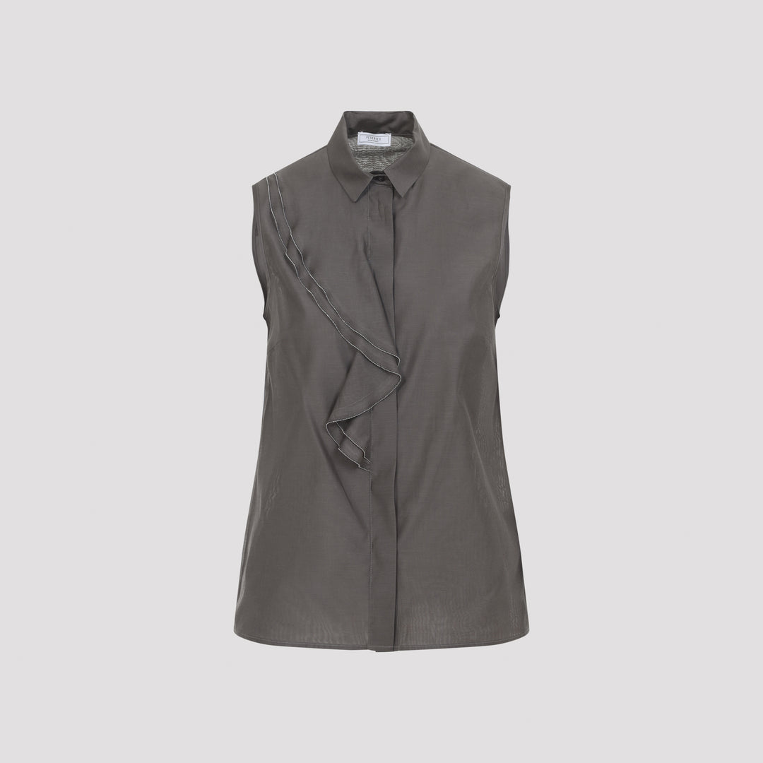 Peserico Tops - Brown | b58163d090f6996a1a5496bbfe963dacfaefd975