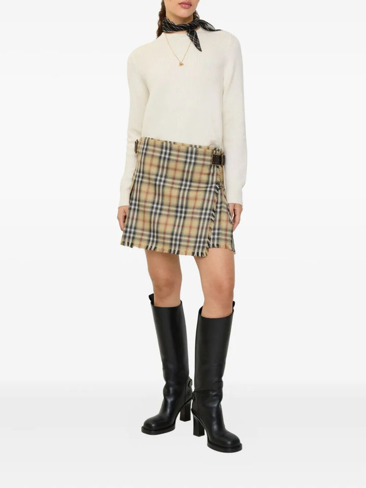 Burberry London England Mini skirts - Nude & Neutrals | ae87d1590d523e4c739e3cd02c9a2a1c1fde51b1