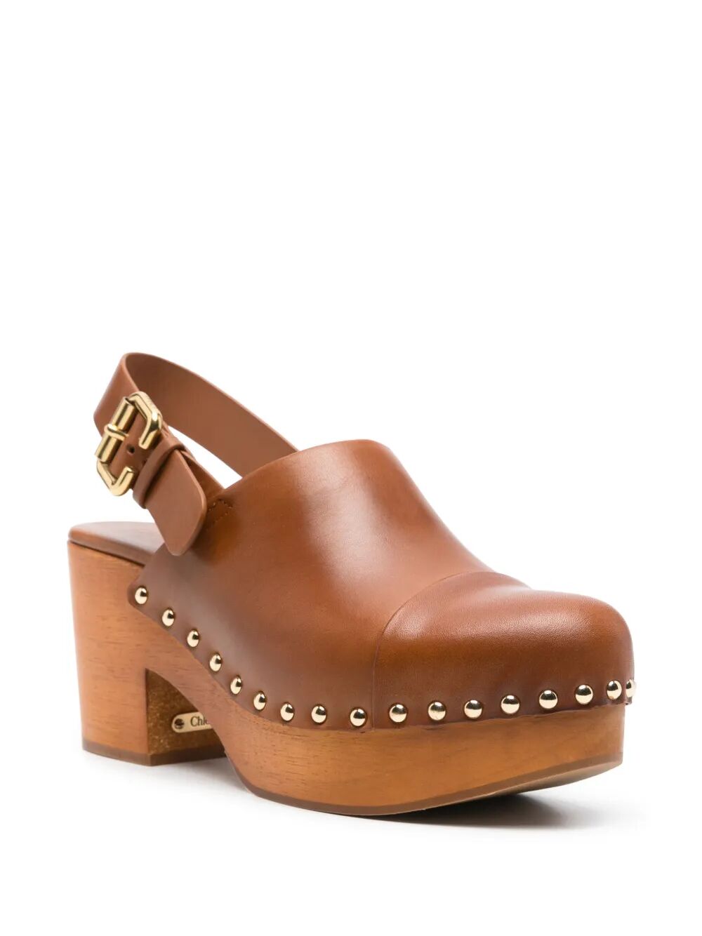 ChloÉ Mules - Brown | ad3674fafb3f4076a5fef086fdda630a94f577b3